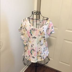 Multi colored Soho short sleeve top